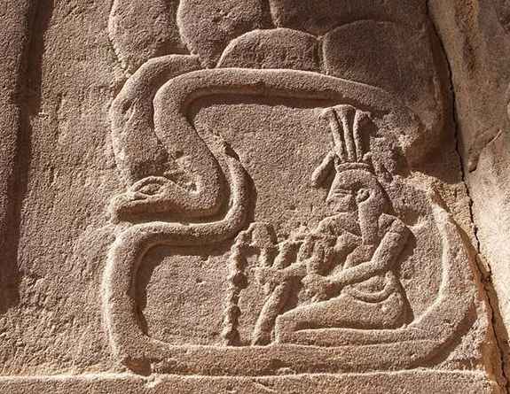 Hapi Nile god lotus papyrus symbolism not cockpit