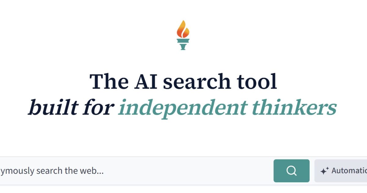 Big Tech’s Search Tools Aren’t Telling the Truth – Now There Is a New Search Tool To Fight Back