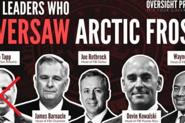 REMINDER: Four of Five FBI Directors Involved in Artic Frost Still in Top Positions at the FBI!