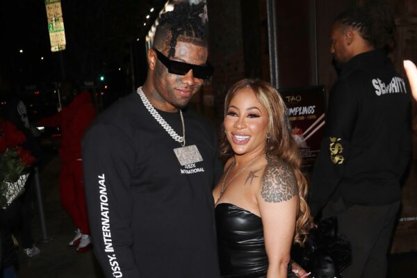 Stickin’ Beside Her! Blueface Addresses Age Gap With Hazel-E After Karlissa Saffold Harvey Calls Her “Sugar Mama” (VIDEOS)