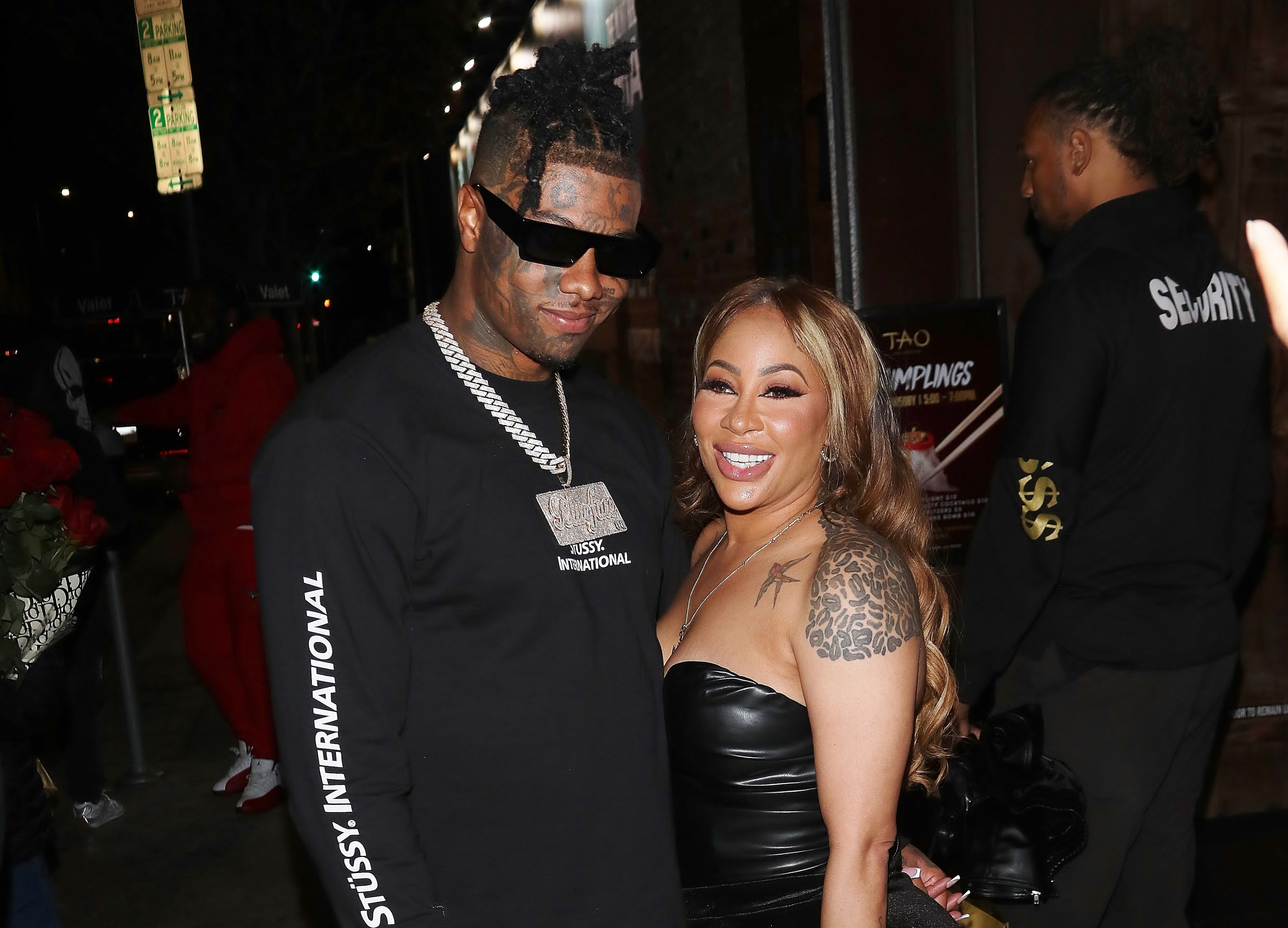 Stickin’ Beside Her! Blueface Addresses Age Gap With Hazel-E After Karlissa Saffold Harvey Calls Her “Sugar Mama” (VIDEOS)