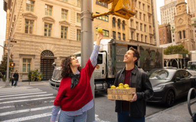 How a pop-up apple orchard is turning surplus into joy and helping New Yorkers in need