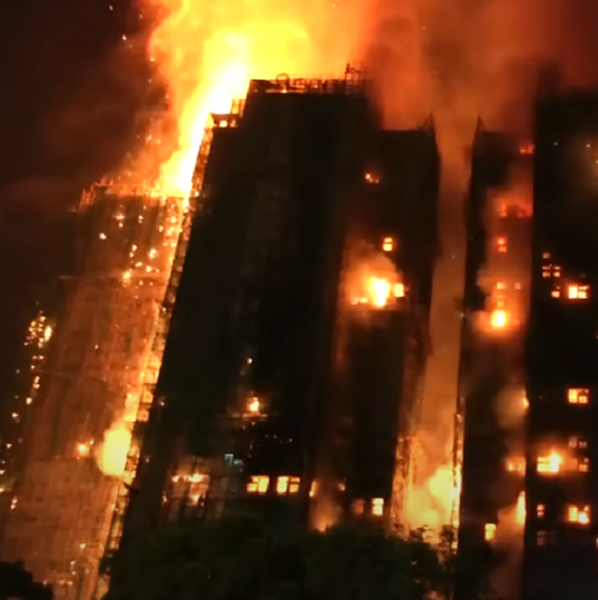 Hong Kong fire – pointer to coming unrest