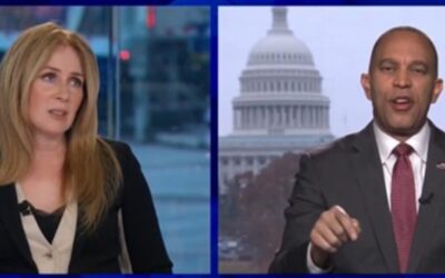 “That’s a Ridiculous Assertion…Shame on You for Saying That!” – Hakeem Jeffries SNAPS When CNBC Anchor Blows Up His Asinine Talking Points With an Astute Observation (VIDEO)