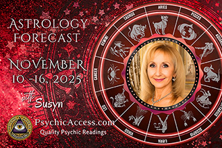 Astrology Forecast November 10 – 16, 2025