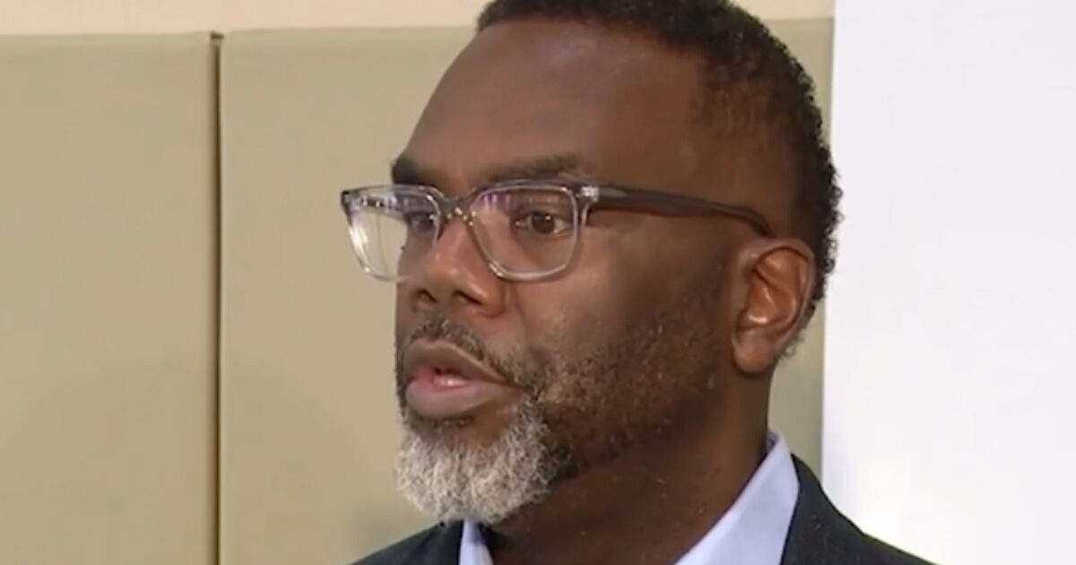 WATCH: Chicago Mayor Brandon Johnson Shrugs off Man with 49 Prior Arrests Dousing Woman with Gasoline and Setting Her on Fire on Chicago Train – “This is an Isolated Incident”