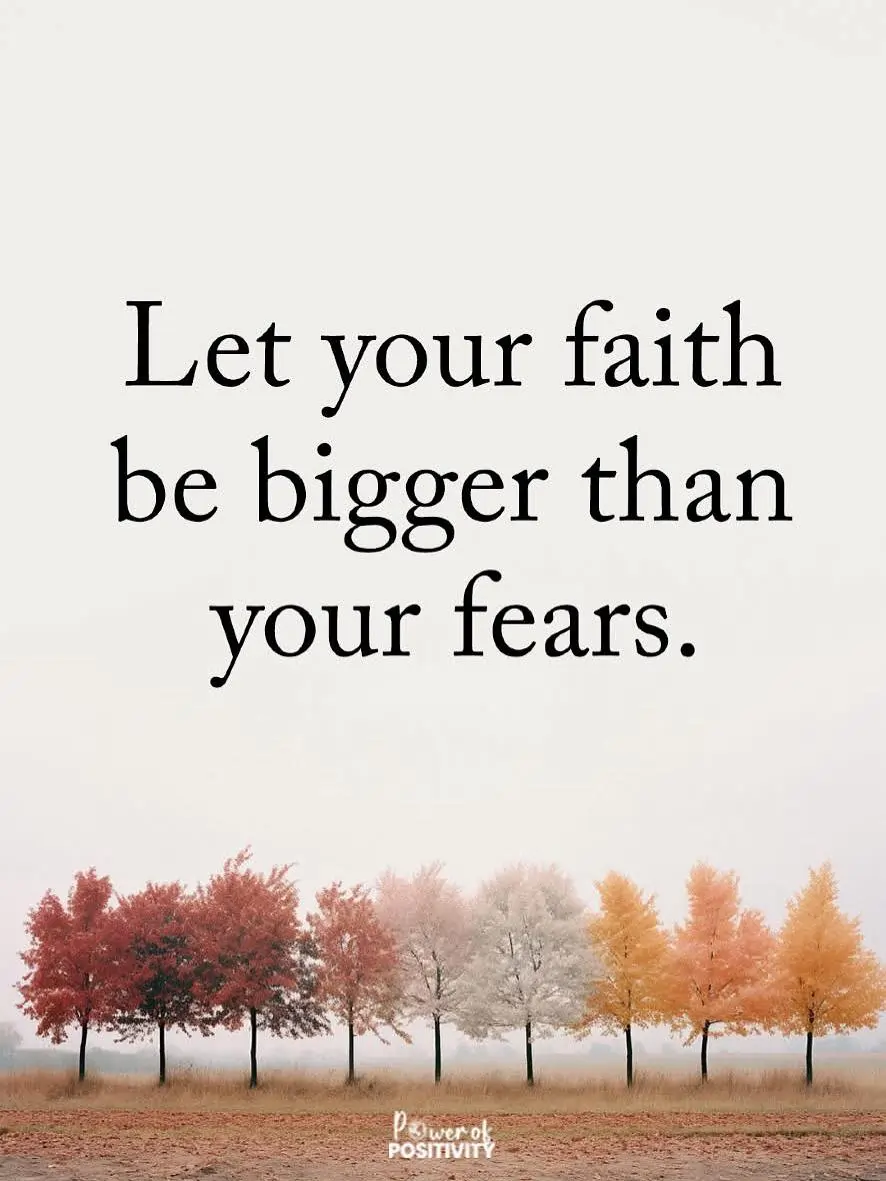 Faith Over Fear: Choosing Hope in Times of Struggle