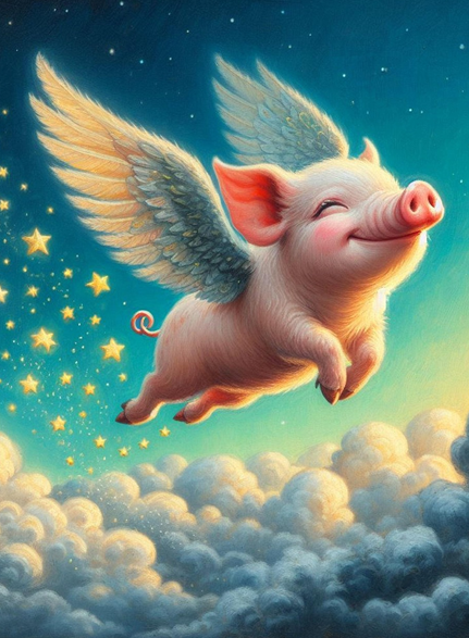 Trump speak – pigs can fly