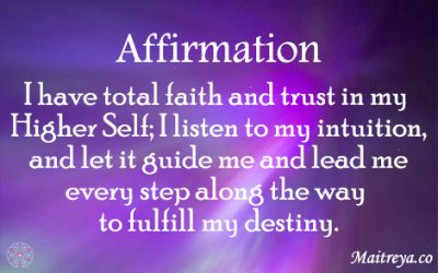 Affirmation for Trusting the Higher Self