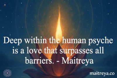 Maitreya Quote on Love