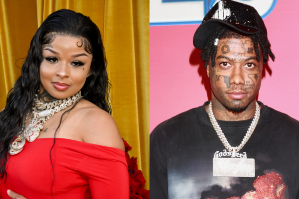 Chrisean Rock Removes Blueface Portrait From Her Face As His New Boo Unveils His Name On Her Neck (WATCH)