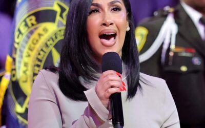 Okay, Vocals! Queen Naija Delivers Powerful Performance Of National Anthem At NBA Cup Championship (WATCH)