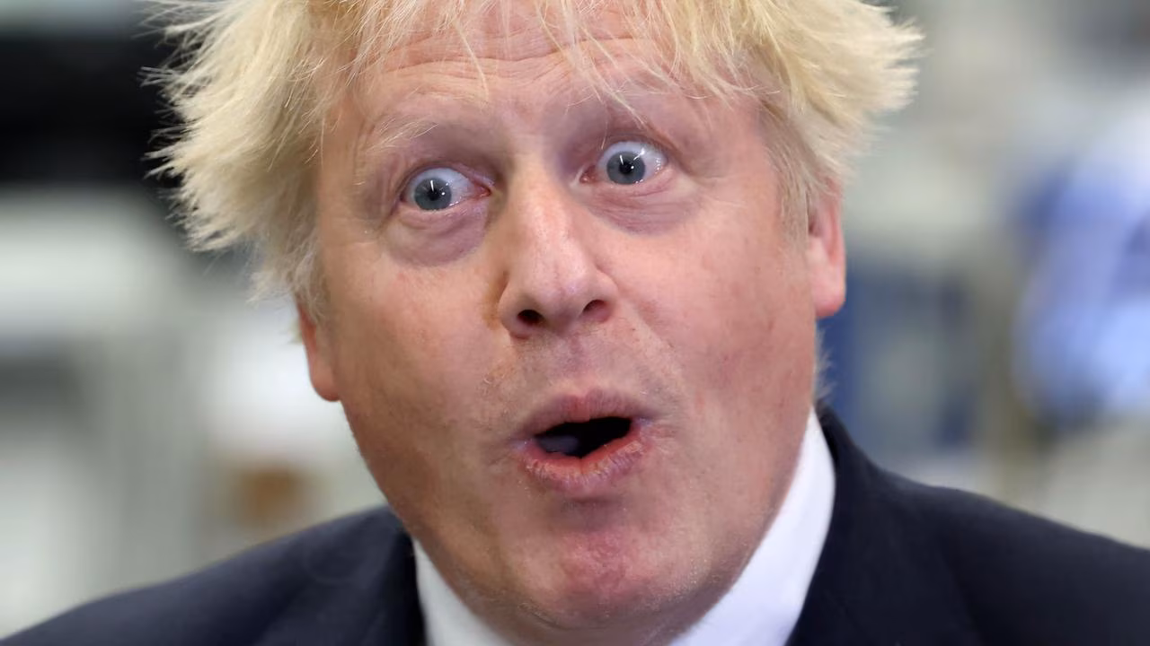 Boris Johnson Urges Ukraine to Continue War