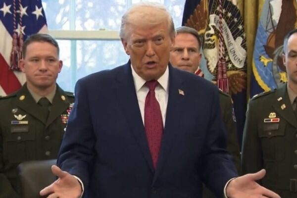WATCH: Trump Says He’s Filing Lawsuit Against the BBC This Afternoon for Doctoring January 6 Speech