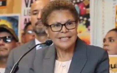 Karen Bass Admitted in Interview That the Response to LA Fires Was ‘Botched’ But the Audio is Curiously Missing