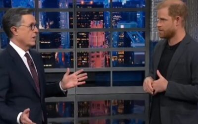 Woke Prince Harry Sparks Boos from Audience as He Takes a Rude Shot at President Trump During “Late Show with Stephen Colbert” Appearance (VIDEO)
