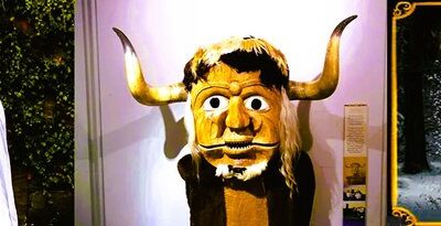 Meet the UK’s Christmas Demons: Mari Lwyd, Dorset Ooser & crooked Crom Dubh na Nollaig