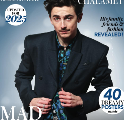 Timothee Chalamet – a man of the moment