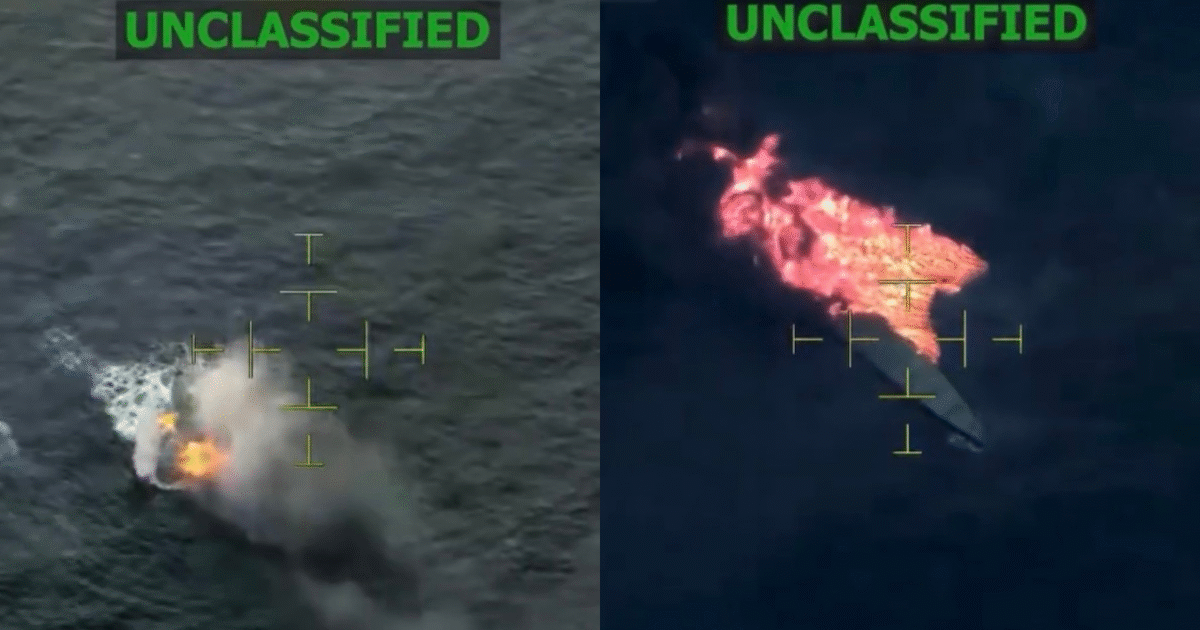 WATCH: US Executes Deadly Attack on “Low-Profile” Drug Smuggling Vessel in Eastern Pacific – Trump: “Soon We’ll be Starting the Same Program ON LAND” (VIDEO)