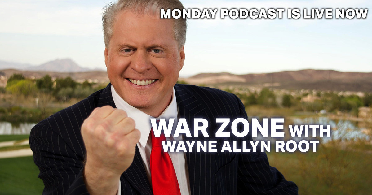 Watch Live: The WAR Zone Podcast With Wayne Allyn Root Presented by The Gateway Pundit- The Bondi Attack, Rob Reiner and More