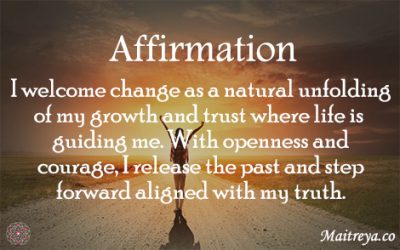 Embracing Change: Affirmation for Trust, Growth, and Renewal