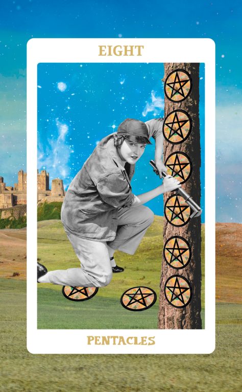 8 of pentacles
