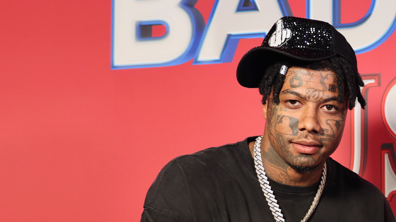 What’s He Giving?! Social Media Fires Off Jokes After Blueface Styles His New Perm (VIDEO)