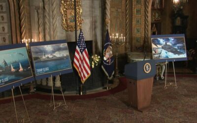 President Unveils ‘Trump Class’ Of Warships, Huntington Ingalls Shares Jump