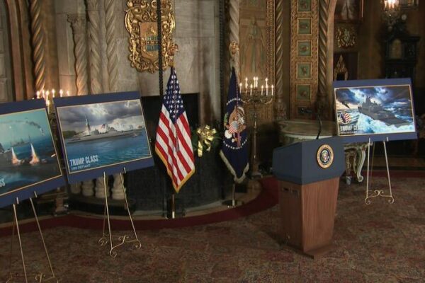 President Unveils ‘Trump Class’ Of Warships, Huntington Ingalls Shares Jump