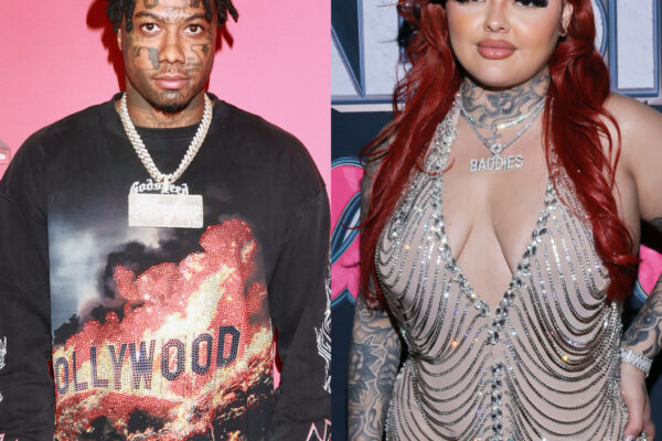 Slick Back Or Nah? Social Media Reacts After Blueface Shows Results Of Jaidyn Alexis’ At-Home Perm Attempt On His Hair (VIDEO)