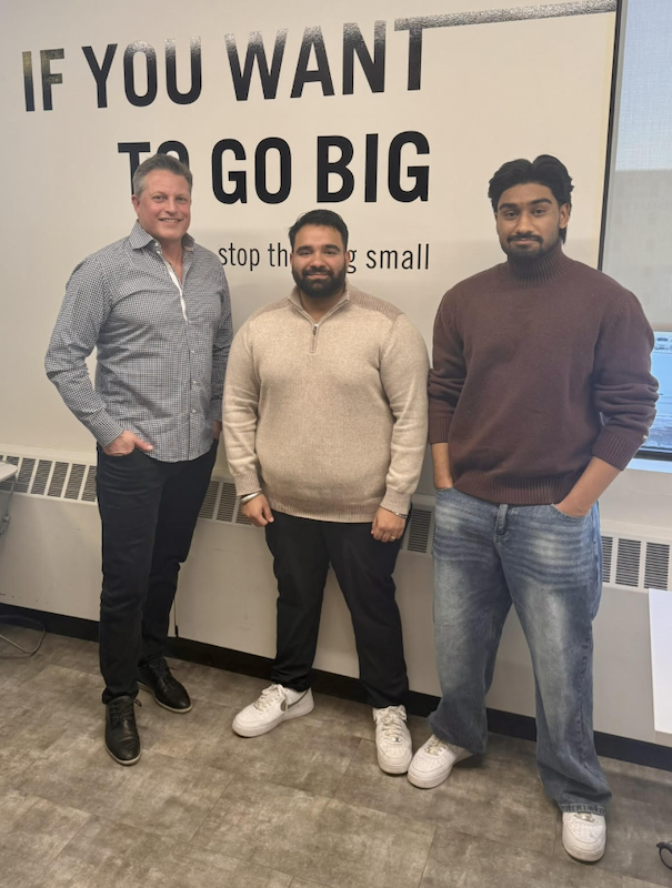 Ignition co-founders Jason Abbott (left), Jas Jahol and Ras Sandhu (right).