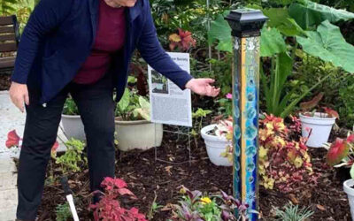 Magnolia Lakes Peace Garden opens to all, Hillsborough County, Florida, USA.