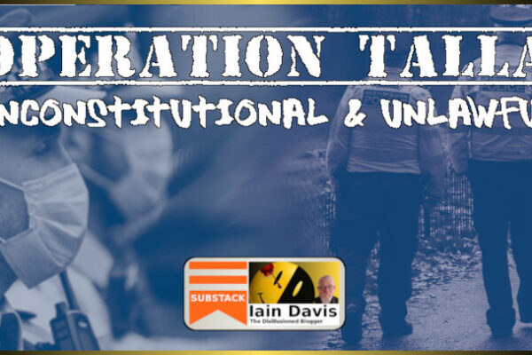 Operation Talla – Unconstitutional and Unlawful