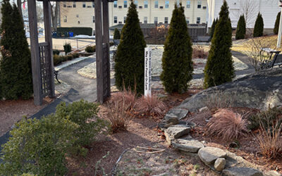 Peace Poles located in the Greater Westerly area of Rhode Island, USA