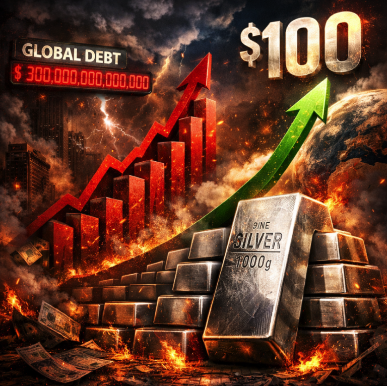 As Silver Surges Toward The Magical 0 Mark, Global Debt Levels Are Exploding And The U.S. Dollar Is Dying