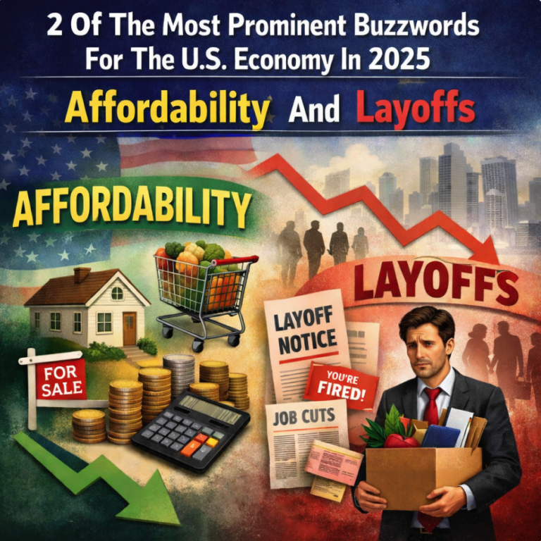 2 Of The Most Prominent Buzzwords For The U.S. Economy In 2025 Were “Affordability” And “Layoffs”