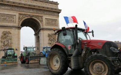 French Farmers Burst into Paris with Hundreds of Tractors to Protest Against the EU’s Mercosur Agreement that Threatens National Agriculture and Favors Globalist Interests