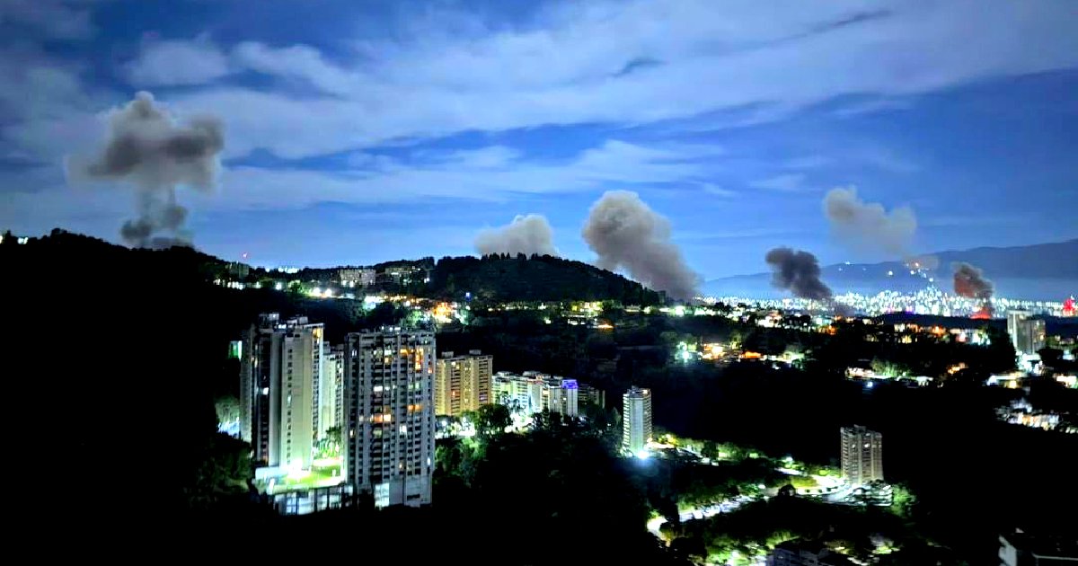 BREAKING: Huge Explosions Heard Across Caracas, Venezuela – UPDATE: US Attack Is Underway, With Reports of Special Forces on the Ground – TRUMP ANNOUNCES: MADURO WAS CAPTURED! (VIDEOS)