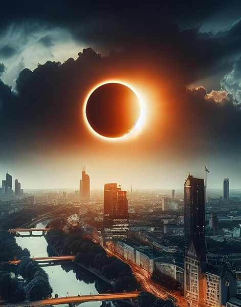 Solar Eclipse – homing in on Washington DC