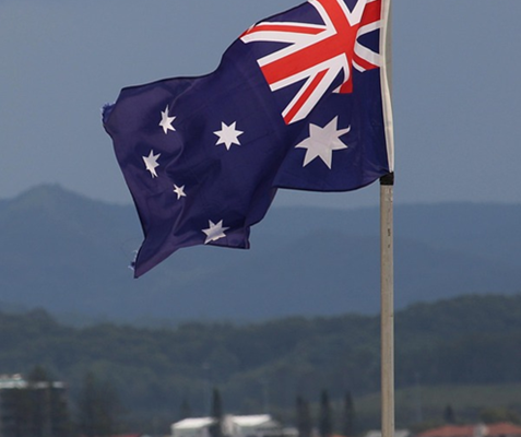 Australia – waving Saturn goodbye for now