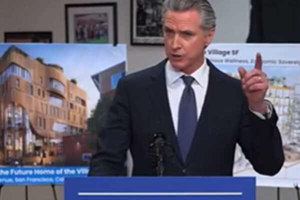 PURE PROJECTION: Gavin Newsom Says ‘Trump is Trying to Stoke a Civil War’ (VIDEO)