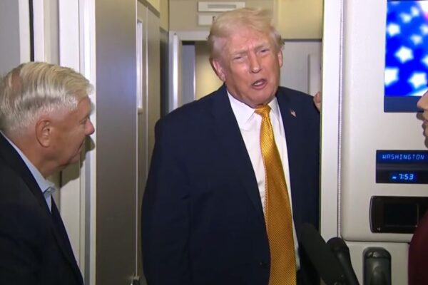 President Trump Shuts Down Fake News Reporter Trying to Pit Rubio and Vance Against Each Other (AUDIO)