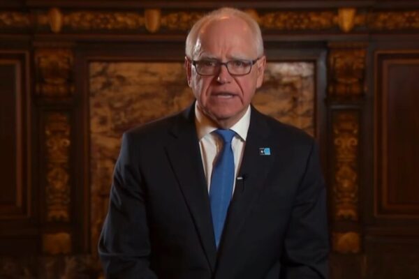 Tim Walz’s Primetime Address Marred by Audio Issues as He Urges Minnesotans to Stalk, Harass and Record ICE Agents So They Can be Prosecuted (VIDEO)
