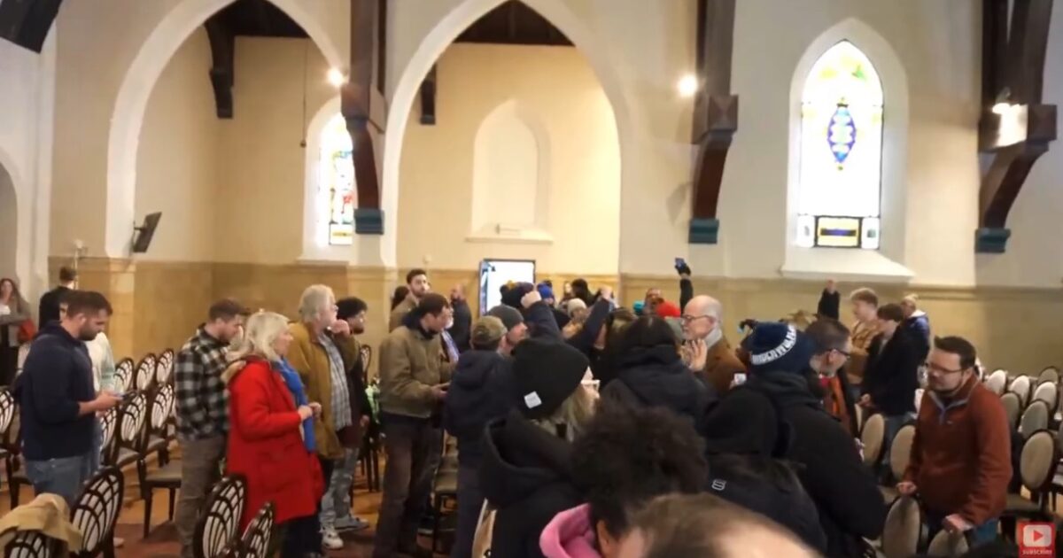 BREAKING VIDEO: Don Lemon Live Streams as Anti-ICE Protestors Storm Church in St. Paul, Shout Down Pastor, Harass Parishioners – DOJ Responds
