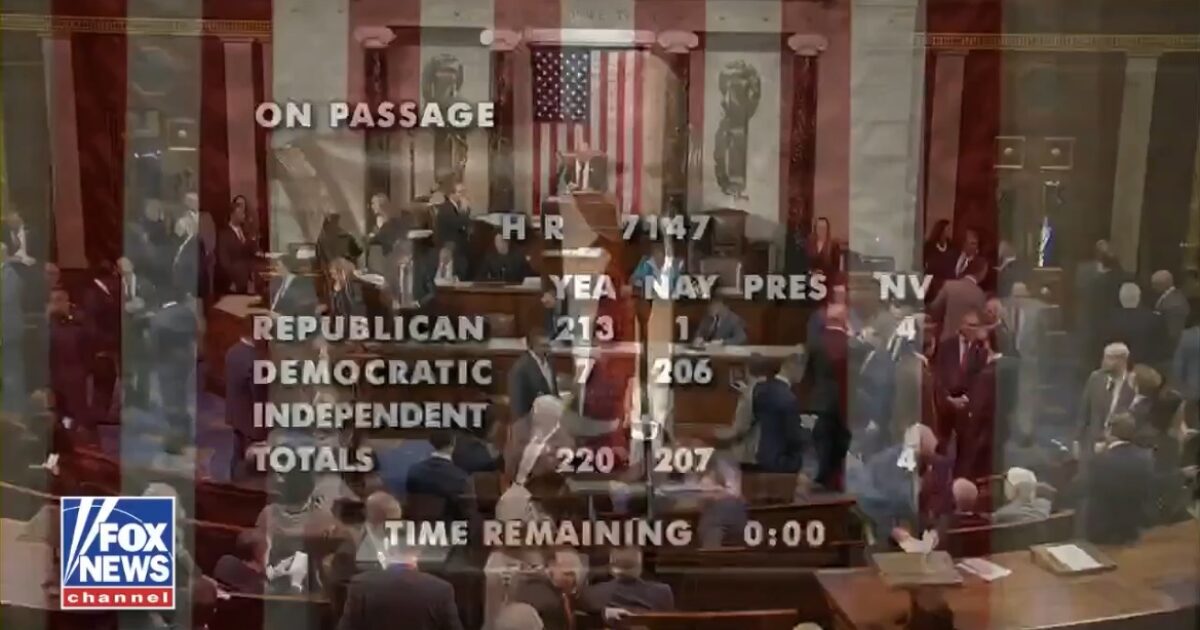 House Passes Bill to Fund DHS in 220-207 Vote – Seven Democrats Back Measure, Massie Votes Against!