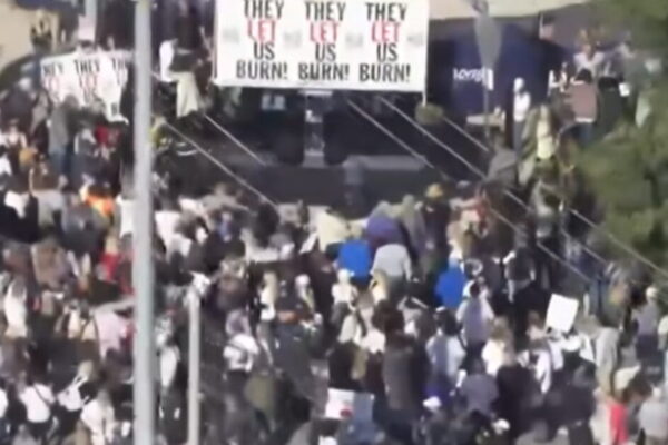 Thousands Protest in Pacific Palisades a Year After Fires With No Rebuilding: ‘They Let Us Burn’ (VIDEO)