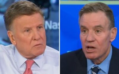 WATCH: CNBC’s Joe Kernan Buries Dem Senator Mark Warner With a Brutal Reality Check After Warner Claims “Americans Did Not Vote” for ICE ‘Randomly’ Arresting Illegals