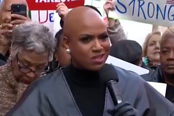 Ex-Con Husband of Squad Member Ayanna Pressley Slaps Phone Out of Man’s Hands When Confronted About Fraud (Video)