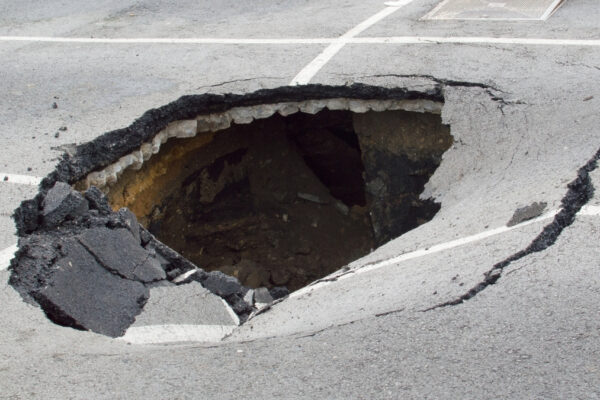 Civilization Is Disappearing Down a Sinkhole