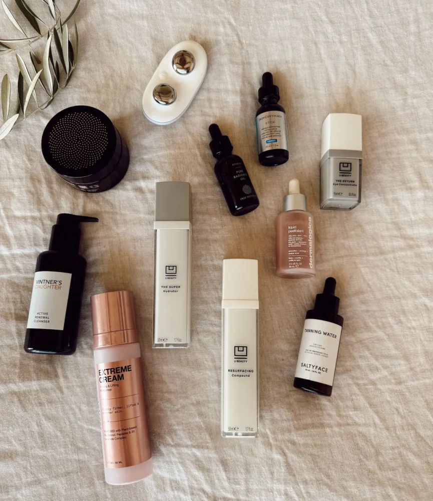 skincare products